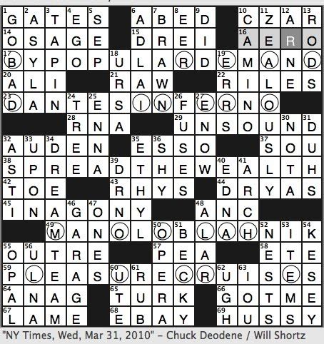 Among the answers you will find here the best is Ephesus with 7 letters, by clicking on it or on other words you can find similar words and synonyms that can help you complete your <strong>crossword</strong> puzzle. . Izmir native crossword